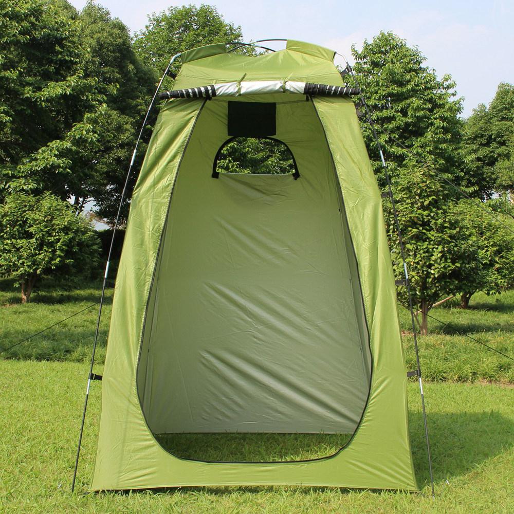 Tenda da campeggio per doccia 6FT Stanza spogliatoio privacy per campeggio Bici Toilette Doccia Spiaggia