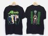 Poison zespół lata 90. dwustronny koszulka w stylu retro czarna unisex tee Vtg