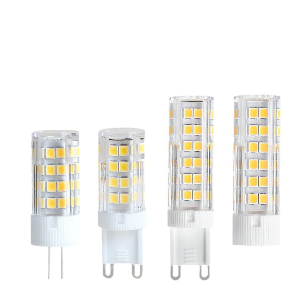 G9 LED G4 Pin Bulb, High Brightness, Energy-Saving, Flicker-Free, 220V Ceramic Tricolor Corn Light.