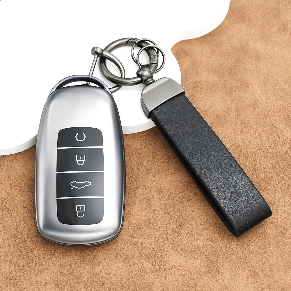 Gun Grey Tpu Fob For Chery Tiggo 7 Pro Max Omoda 5 C5 Modod Chery Tiggo 8 Pro Tiggo 8Plus New 5 Plus 7Pro Tpu Car Key Case Cover