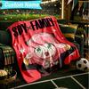 1PC Custom Name Blanket Spy Family Adventure Flannel Blankets Patterns Throw Blanket All-Season Soft Gift for Couch, Bed, Camping, Birthday Gifts