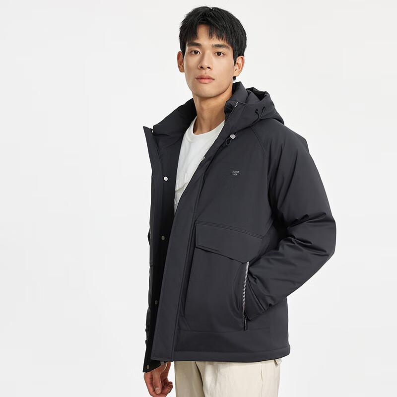 Snow Flying Men's Hooded Down Jacket X401416601F