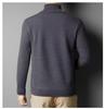 Men's Wool Blend High Neck Sweater - 2025 Autumn/Winter Casual Printed Knitwear