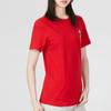 Adidas Cartoon Rabbit Embroidery Logo Sports Casual Round Neck Short Sleeve T-Shirt Women Tops Red HZ3005