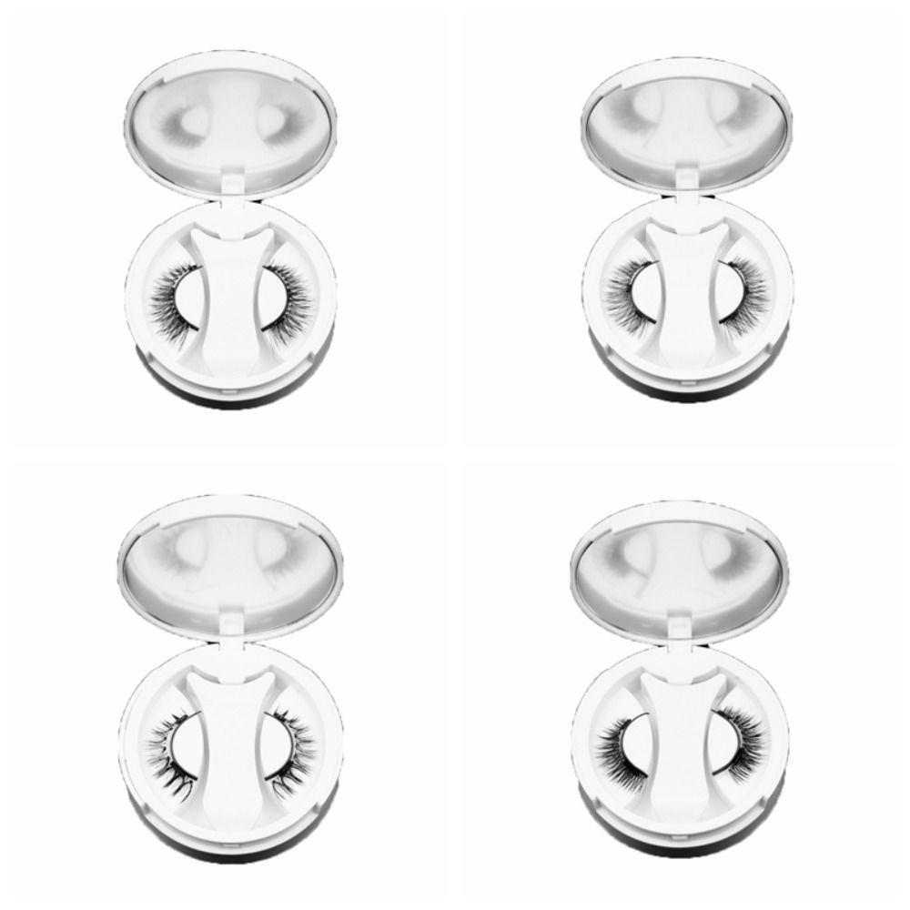 Glue Free Magnetic Eyelashes with Clip Reusable False Eyelash Clusters  Girls