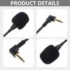 Laptop Twist Rod Microphones Tablet PC 3.5mm External Microphones Mini Microphones