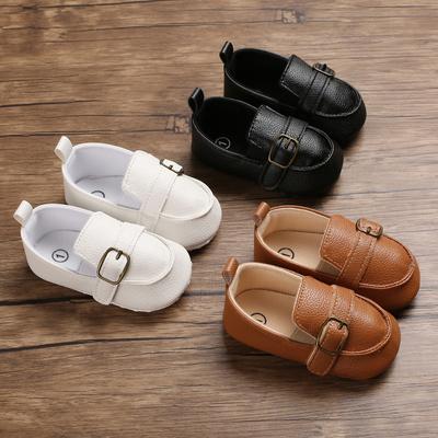 Frühling und Herbst Neue 0-1 Jahr Alte Baby Kleinkind Schuhe Weichen Boden Atmungsaktive Baby Schuhe Mode Alle-spiel Kleine Leder Schuhe