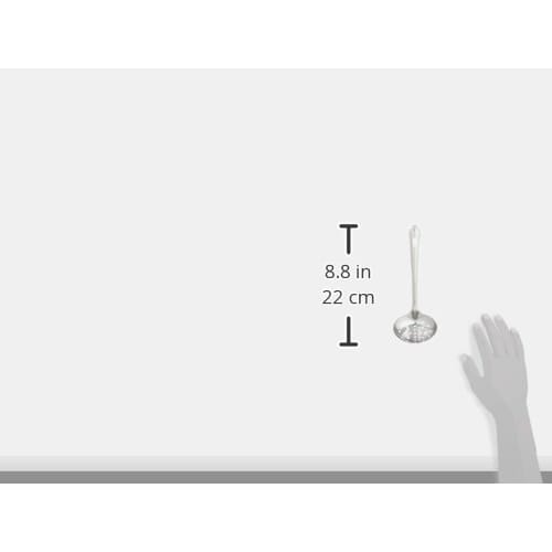 Endo Shoji Commercial Ladle, 8cm, Perforated (with Lock), Stainless Steel, Made in Japan, BOT07080