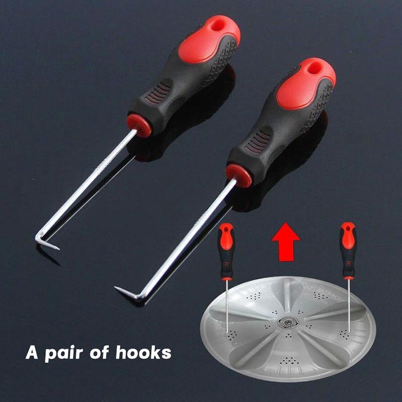 Pračka Pětidílná sada Nástroje pro demontáž a čištění šroubu oběžného kola Háček na šasi