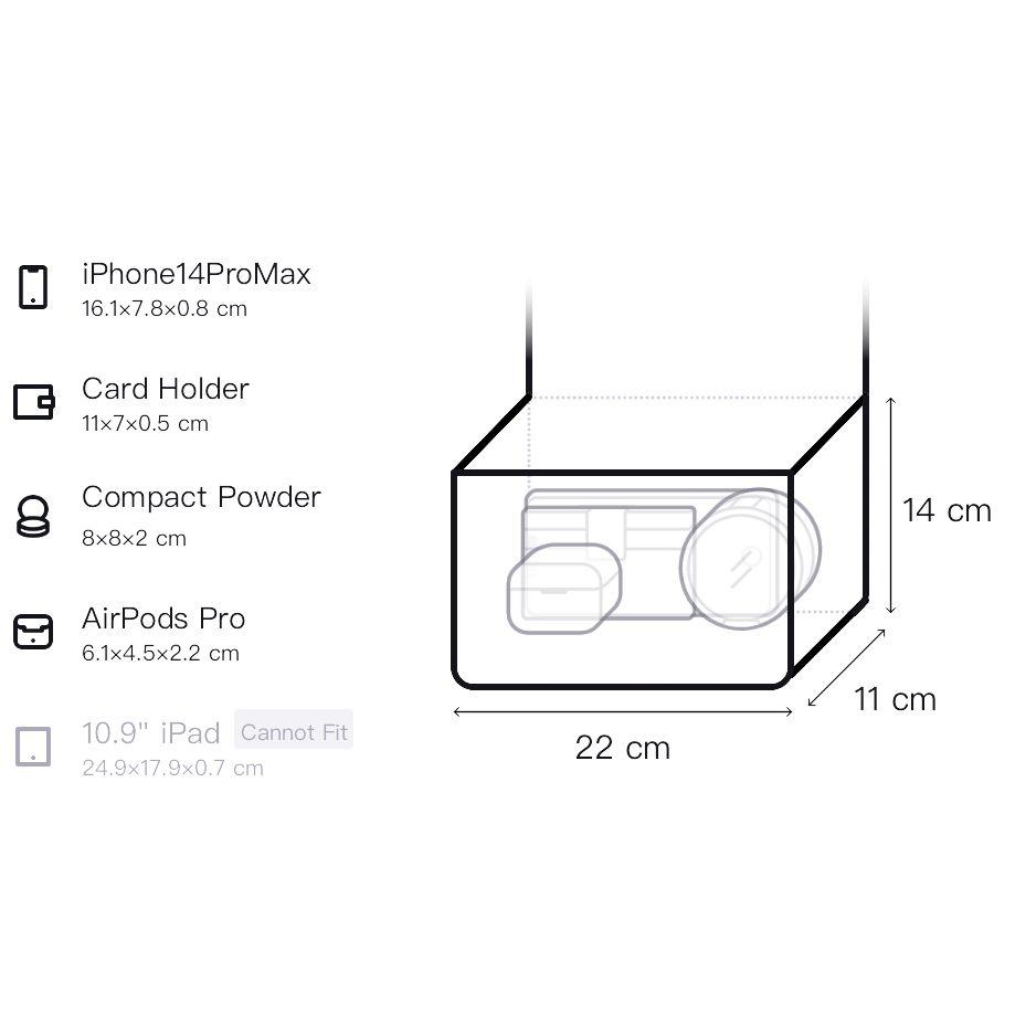 Lululemon 3.5L Two-Way Zipper Travel Storage Bag Unisex Bags Burgundy LW9FUBS-078594