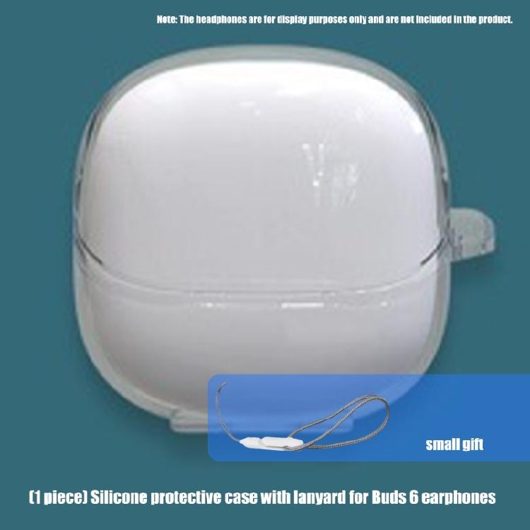 Flexible Guard Soft TPU Protective Case Housing For Buds 6 Earphone Shockproof Cover Scratch Resistant Sleeve Daily Use