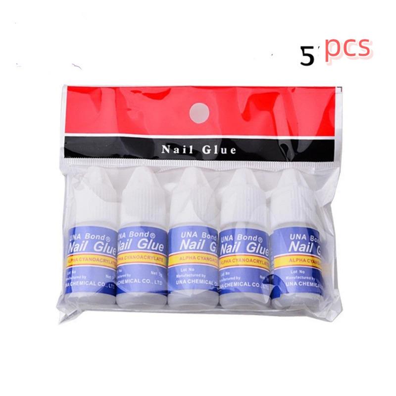 Wear special DIY nail glue 2g jewelry bonding diamond point drill transparent fake nail nail nail dried flower special glue