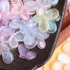 20Pcs Fashion Sparkling Acrylic Transparent Butterfly Beads DIY Jewelry Accessories