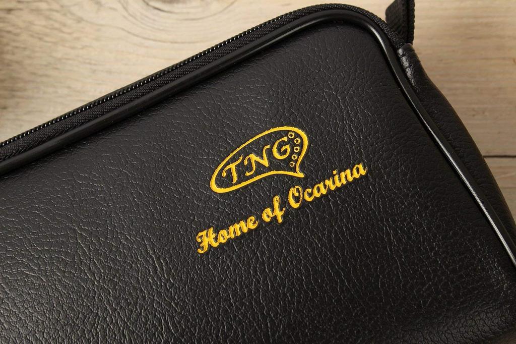 TNG Ocarina Case [CushionedMedium Size] Soft and fluffy, lightweight leather case for your ocarina.