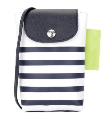 Striped Dumpling Bag Nylon Navy Striped Bag Mini Handheld Cross Shoulder Single Shoulder Phone Bag Color blocked Bag