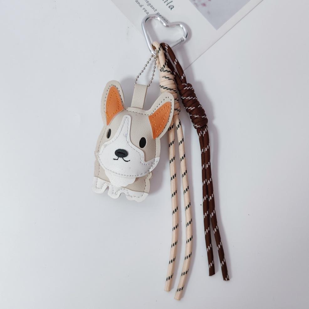 New Durable Braided Rope Polyester Bag Pendant Small Puppy Cartoon Multi-Strand Street Trends Gift Made in China