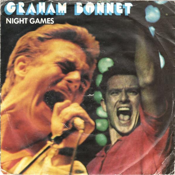 

7inch Record GRAHAM BONNET - Night Games VER1 Vertigo 1981 UK Rock Used