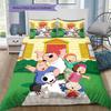 Griffin Pattern Bedding Home Decoration Birthday Gift ( 1 duvet cover + 2 pillowcase, without core),fan merchandise.