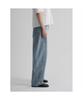 8SECONDS Half-Waist Balloon Fit Lightweight Denim Blue