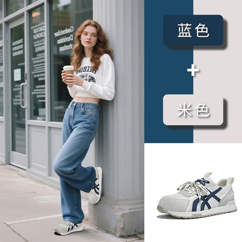 Kapibara Toe Cap Leather Dad Shoes 2025 Autumn New Casual Shoes Children's Shoes Versatile Sports Shoes Women's