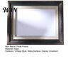 European Style Picture Frame Vintage Photo Frame, Art Mat for Tabletop Display Elegant & Wall Mount, Decorative Studio Portrait Photos Retro Carved
