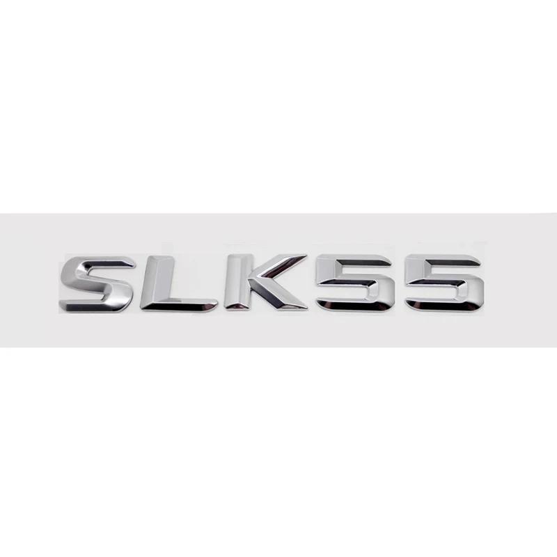 Samolepky na zadní část auta s písmeny, emblémem na zadním kufru pro SLK55 SLK63 SLK200 SLK230 SLK250 SLK280 SLK300 SLK320 SLK350