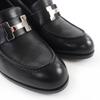 Great HERMES pumps Dauphine 70 moccasins Constance leather loafers black 36 Used