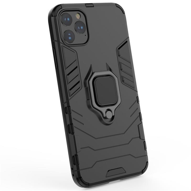 Black Panther Drop-Proof iPhone 11/11 Pro Max Case with Car Ring Bracket