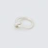 COLLECT SYNERGY white topaz donut link ring
