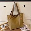 Women's Bag Canvas School Bag Japanese-style Office Commuting Bag High-end Computer Tote Bag Canvas Bag Shoulder Bag