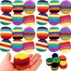 3/6/12Pcs Hand-Made Knitted Footbag Funny Crochet Colorful Small Kick Sack Juggling Balls Indoor Outdoor Games