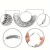 27pcs Ring Sizer Finger Sizer With Measuring Rings, Tool For Ring Making Jewelry Tool Size 1-13 With Half Size