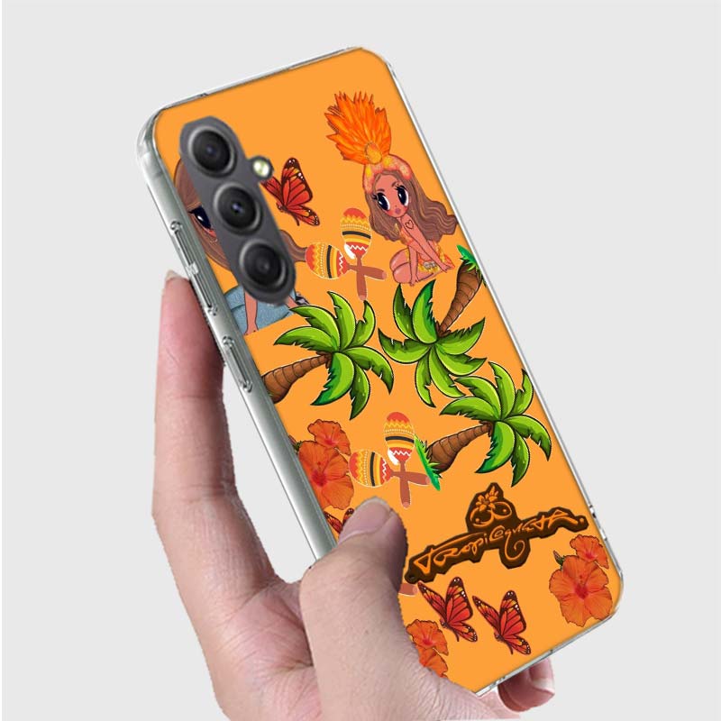 K-Karol G Tropicoqueta Phone Case for Samsung A16 A26 A36 A56 A17 A37 A57 A07 A06 A02S A03 A04S A05S Galaxy Note 20 10 A50S A71