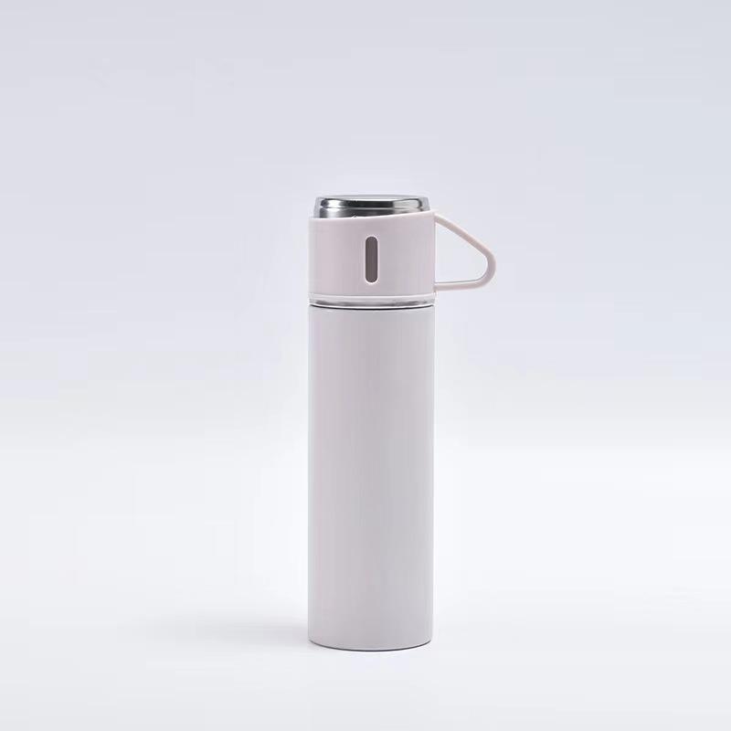 

Подарочная коробка для бизнеса, набор термосов, стаканов, высокий профиль, уровень один, три крышки, нержавеющая сталь, портативный подарочный стакан 500ml