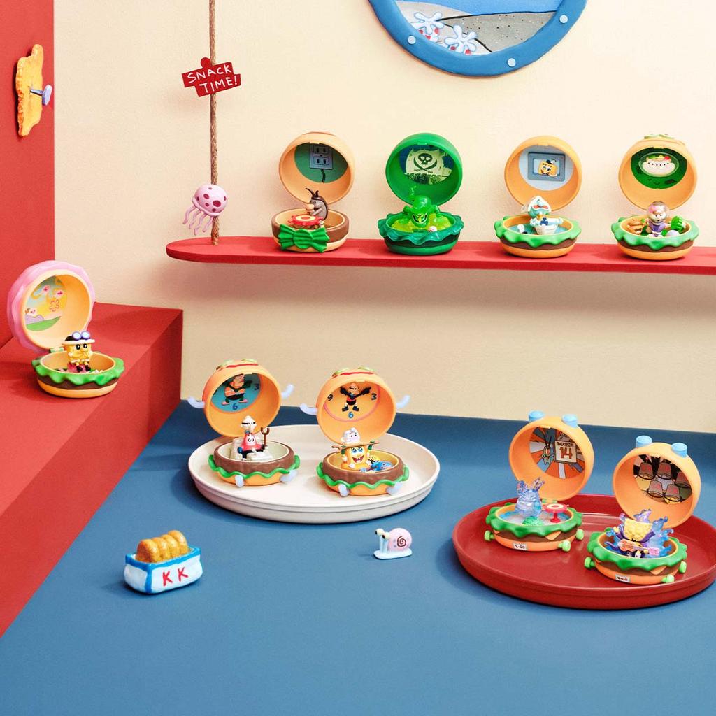 POP MART SpongeBob: Krabby Patty Bestsellers Series Figures Blind Box