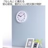 Wall clock 28cm Plasitta drop-resistant shatterproof disaster prevention reduction (analog interior goods 28 hanging stylish timepiece diameter)