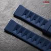 Premium Rubber Waffle Strap Universal Replacement 20mm 22mm Soft Silicone Watchband Men's Sport Diver Wristband for Seiko SKX007