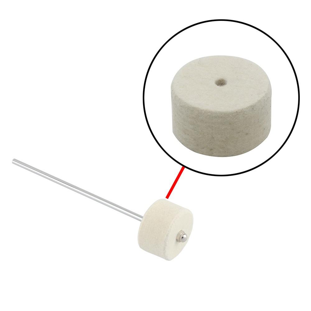 3PCS Felt Material Wool Felt Pad Hammer Head Design Drum Pedal Pad Percussion Accessory