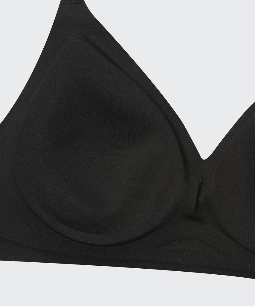 MUSINSA STANDARD WOMAN Women'S Seamless Light Volume Bra [Black]