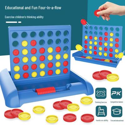 3D Vertikales Vier gewinnt Gobang Puzzle-Spiel für Kinder im Alter von 3-12 Jahren