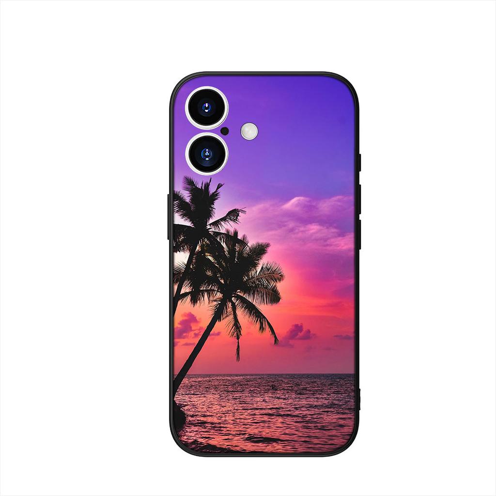 Pour Samsung Galaxy A07 A13 A12 A14 A23 A50 A51 A52 A53 A70 A71 A72 A21S A04 Note 20 9 8 10 Coque Montagne Mer Plage Voyage Océan