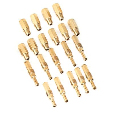 Kit getto principale da 20 pezzi, set lento pilota, adatto per carburatore Keihin OKO KOSO PE PWK