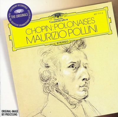 CD FR?D?RIC CHOPIN - MAURIZIO POLLINI - Polonäser POCG3843 POLYGRAM Tyskland Klassisk Begagnad