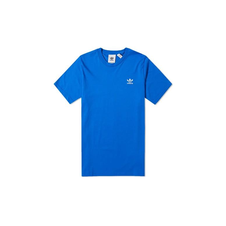 Adidas Originals Trefoil Crew Neck Short Sleeve T-Shirt Men Tops Deep-Sky-Blue FN2838