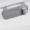 Leather Car Sunglasses Holder Expansion Space Sun Visor Storage Box Creativity Car Glasses Clip