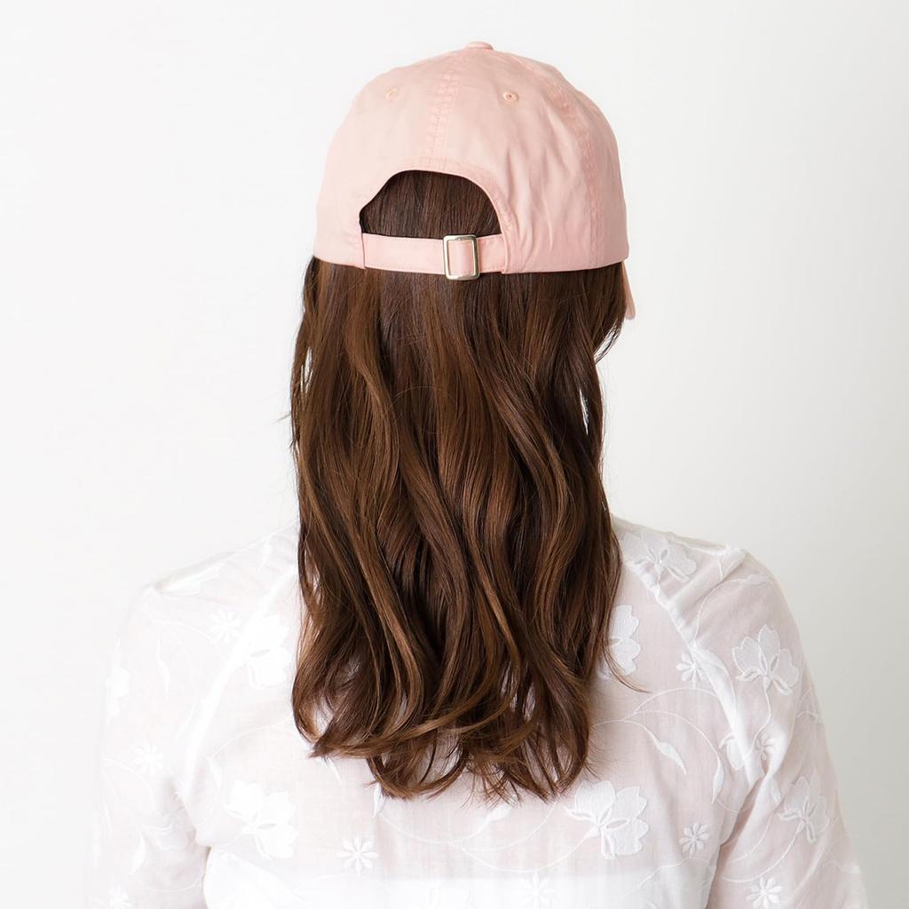 PAUL JOE ACCESSOIRES Lightweight Logo Cap Deep Cap with Logo Charm 71002 Pale Pink [Moonbat] & Women's