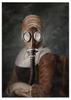 Poster Portrait Gas Mask Pop Art