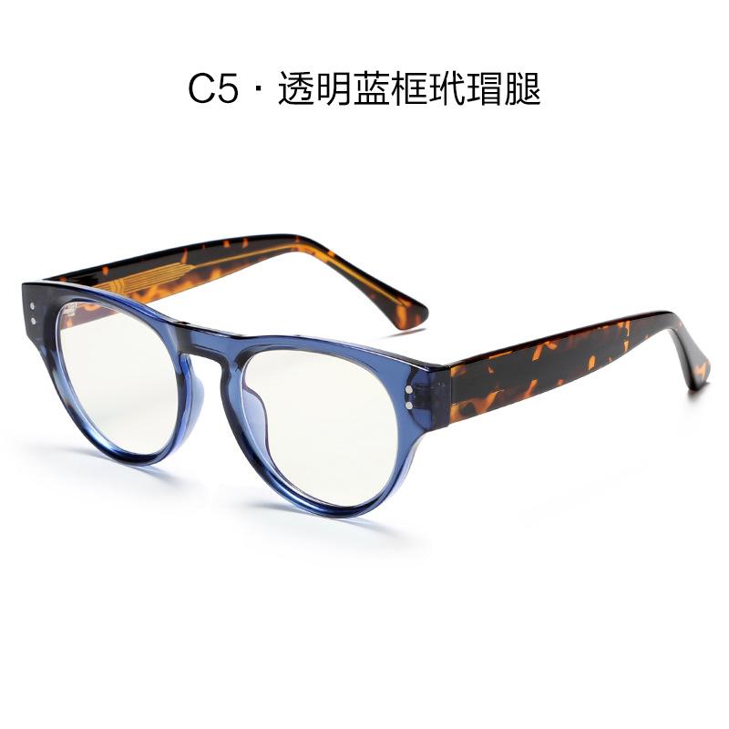 

Vintage Rivet Cat Eye Anti Blue Light Glasses Women Fake Glasses TR90 Frame Vintage Computer Eyeglasses Quality Optical Eyewear синий