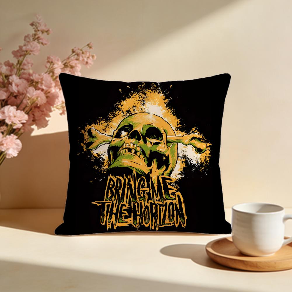 

Fashion BBring Me The Horizoner Cushion Cover Stylish Washable Pillow Cover Ideal for Couch Bedroom Car Decoration 30X30cm
