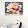 Frame Flowers Paint By Numbers For Adults Handpainted Diy Numbers Painting Canvas Drawing Gift Home Art 40x50cm